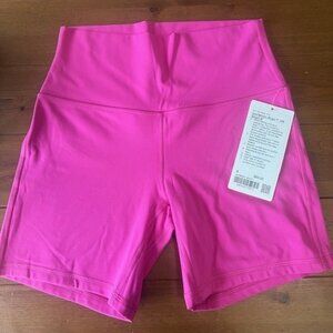 Lululemon Athletica Sonic Pink Align 6 inch High Rise Short